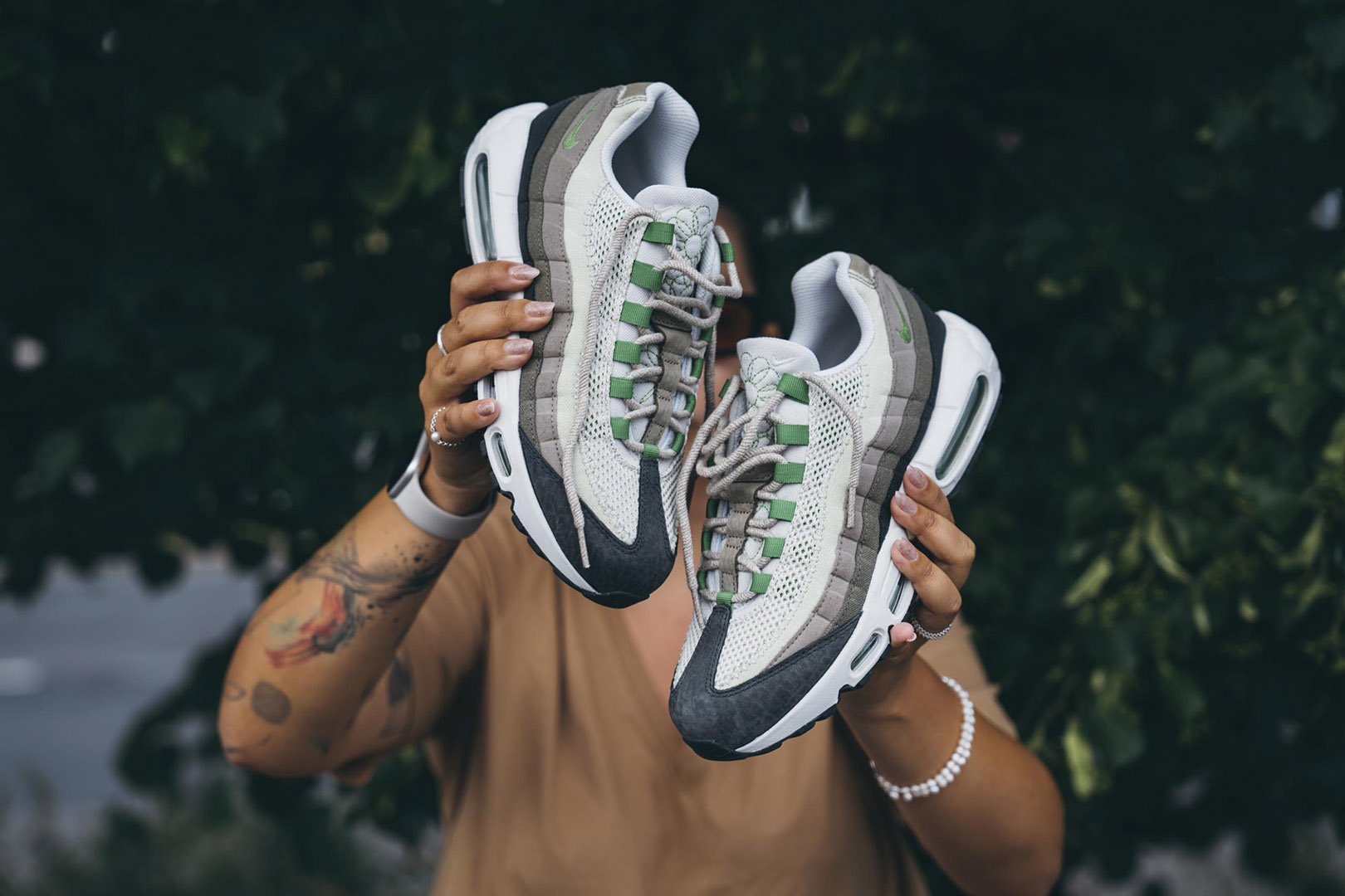 Women's shoes Nike Wmns Air Max 95 Night Forest/ Chlorophyll